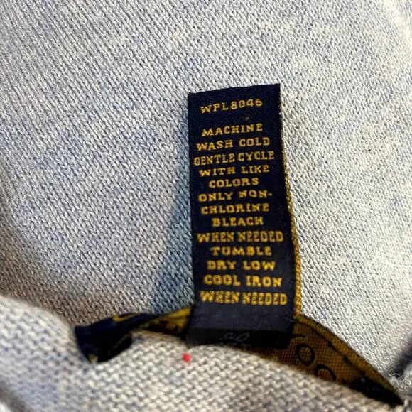 Club Room 100% Cotton Blue Pullover Men's Sweater Size Small - Picture 9 of 9